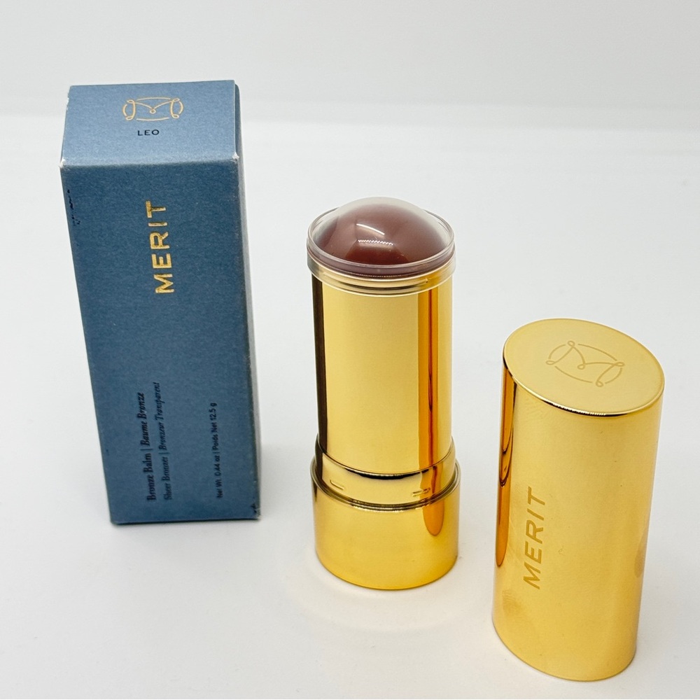 Merit Bronze Balm Sheer Bronzer Leo Medium Deep Brand New in Box